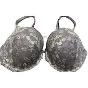 Victorias Secret Body by Victoria Perfect Shape Bra Padded UW Womens 38D Purple